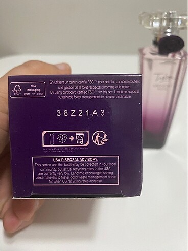 Beden Lancome Tresor Midnight Rose 50 ml edp