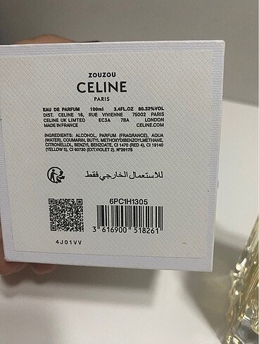 Beden Celine Zouzou 100 ml edp