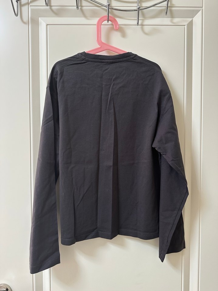 ZARA Renkli Baskılı Kız Çocuk Uzun Kollu Tişört - Görsel 3