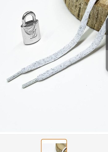 Bej Parlak Erkek Ayakkabı Bağcığı - Görsel 6