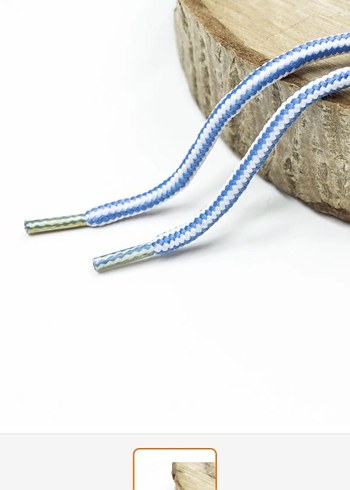 Bej Parlak Erkek Ayakkabı Bağcığı - Görsel 13