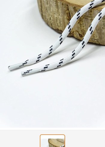 Bej Parlak Erkek Ayakkabı Bağcığı - Görsel 17