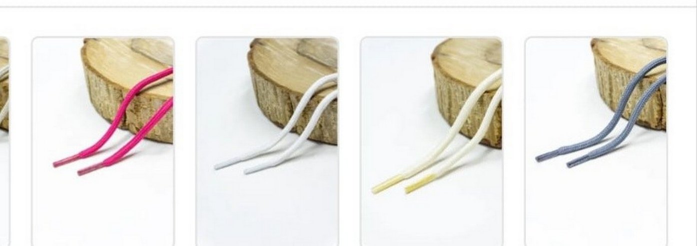 Bej Parlak Erkek Ayakkabı Bağcığı - Görsel 2