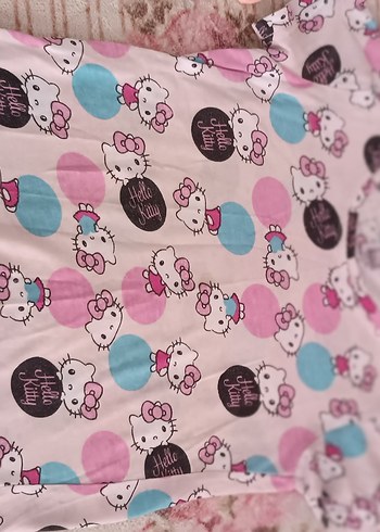 Hello Kitty Desenli Pembe Çocuk tişört - Görsel 2