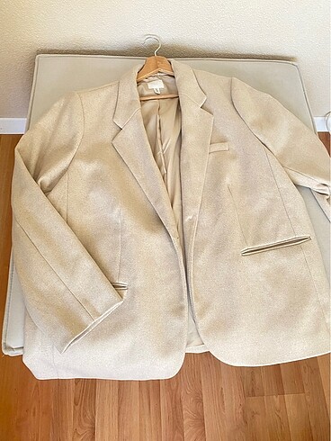 xl Beden H&M yün karışımlı blazer