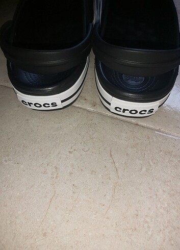 Crocs 41-42 numara siyah terlik - Görsel 2