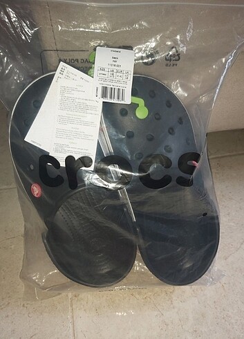 Crocs 41-42 numara siyah terlik - Görsel 3