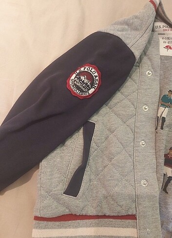 U.s polo assn sweat ceket - Görsel 3