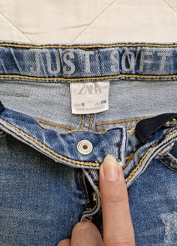 Zara erkek çocuk jean şort - Görsel 3