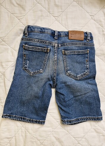 Zara erkek çocuk jean şort - Görsel 2