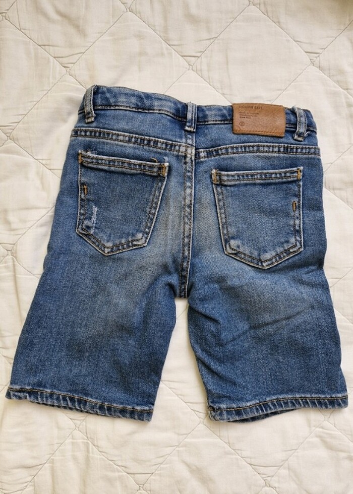 Zara erkek çocuk jean şort - Görsel 2