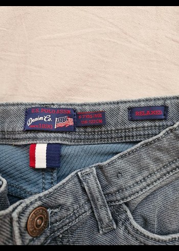 USPA Gri Erkek Çocuk Denim Pantolon - Görsel 4