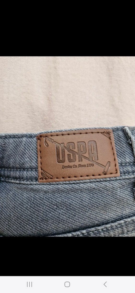 USPA Gri Erkek Çocuk Denim Pantolon - Görsel 3