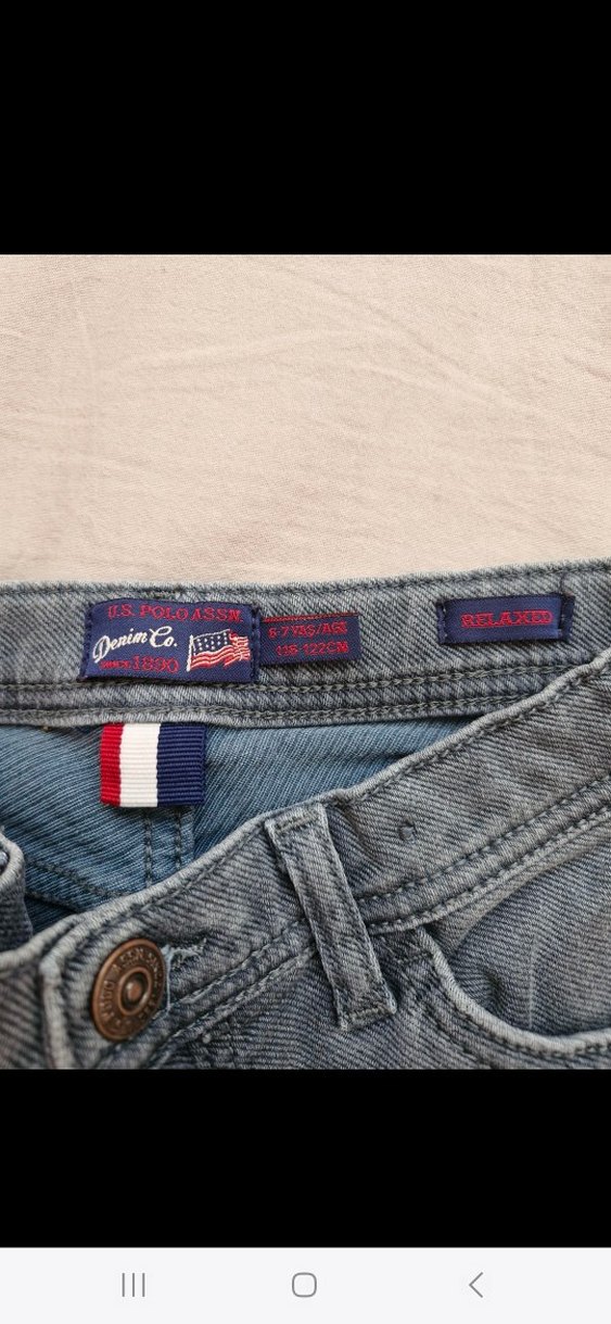 USPA Gri Erkek Çocuk Denim Pantolon - Görsel 4