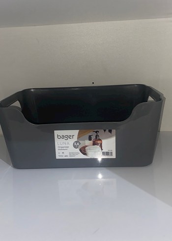 Beden Gri Bager Luna Organizer Kutusu