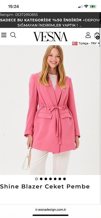 Zara vesna shine blazer ceket