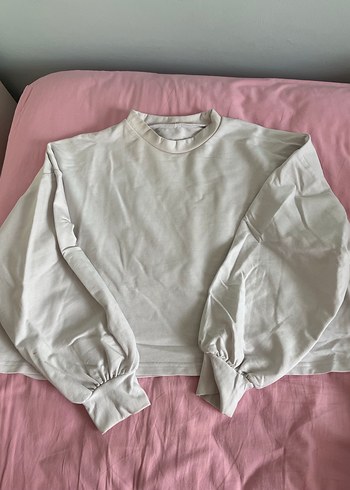 Kadın Beyaz Sweatshirt