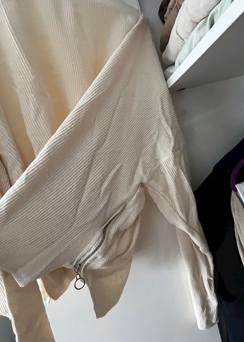 Trendyol & Milla Beyaz triko Kadın Triko Sweatshirt