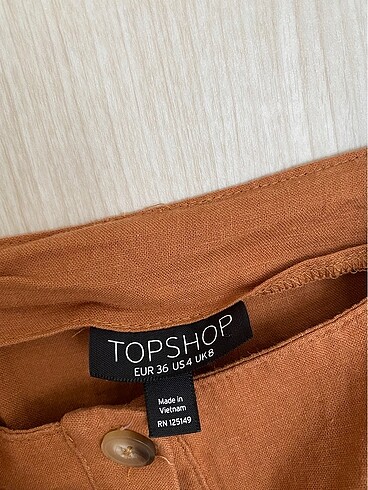36 Beden turuncu Renk Topshop Elbise