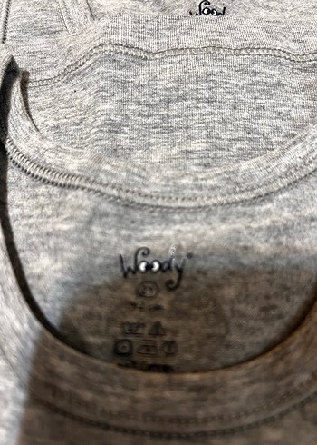 Woody Gri Çocuk İç Atlet 2'li - Görsel 2