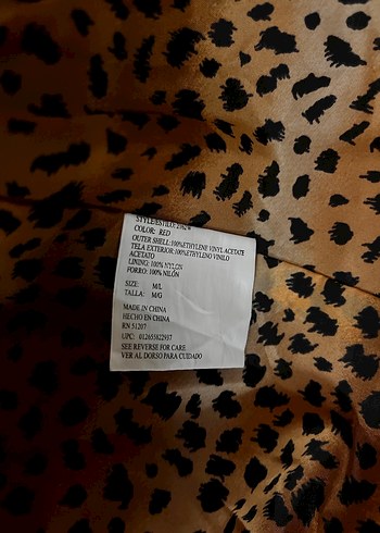 Bordo Kadın yağmurluk - Görsel 4