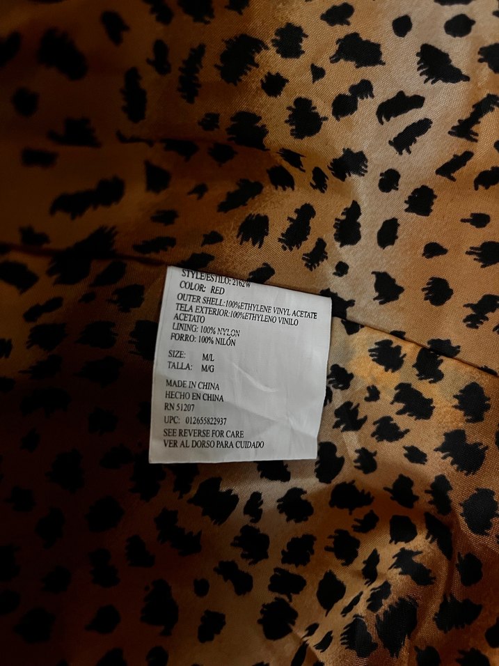 Bordo Kadın  yağmurluk - Görsel 4