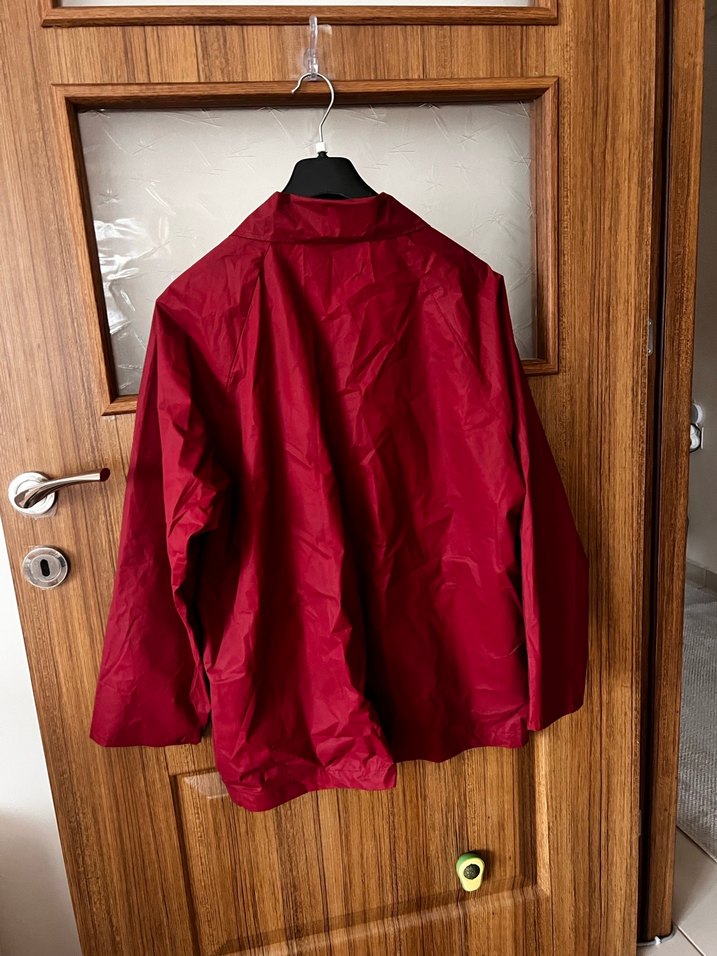 Bordo Kadın  yağmurluk - Görsel 5