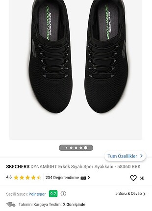 Skechers erkek spor ayakkabı