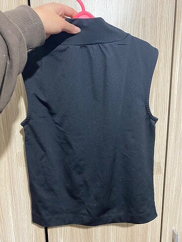 Mavi Jeans deri siyah crop