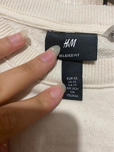 xs Beden hm sweatshirt