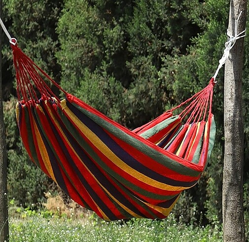 KAMP İÇİN HAMAK 250 KG TAŞINABİLİR SIFIR ÜRÜN