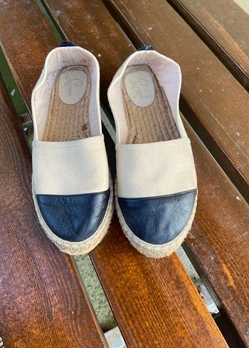 Bej Kadın Dolgu Topuk Espadril - Görsel 2