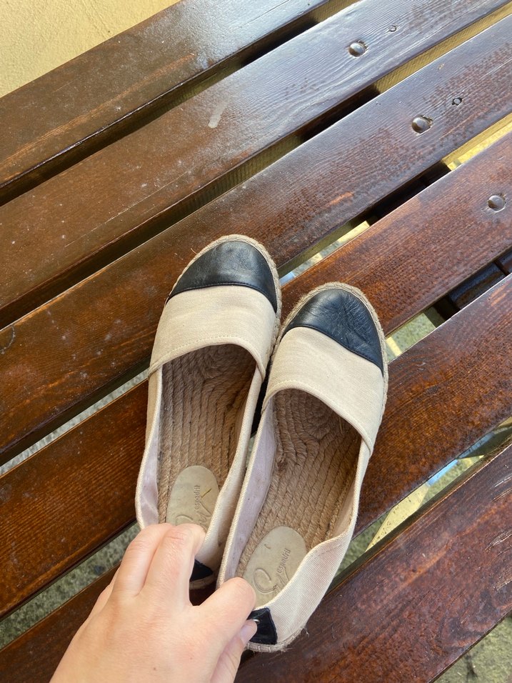 Bej Kadın Dolgu Topuk Espadril - Görsel 4