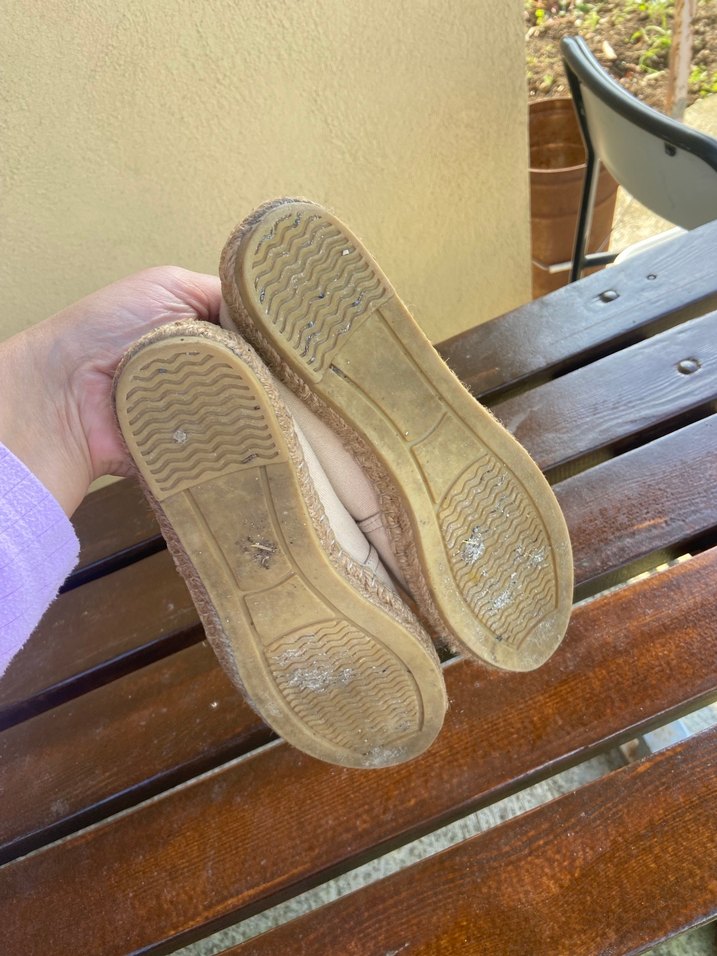 Bej Kadın Dolgu Topuk Espadril - Görsel 3