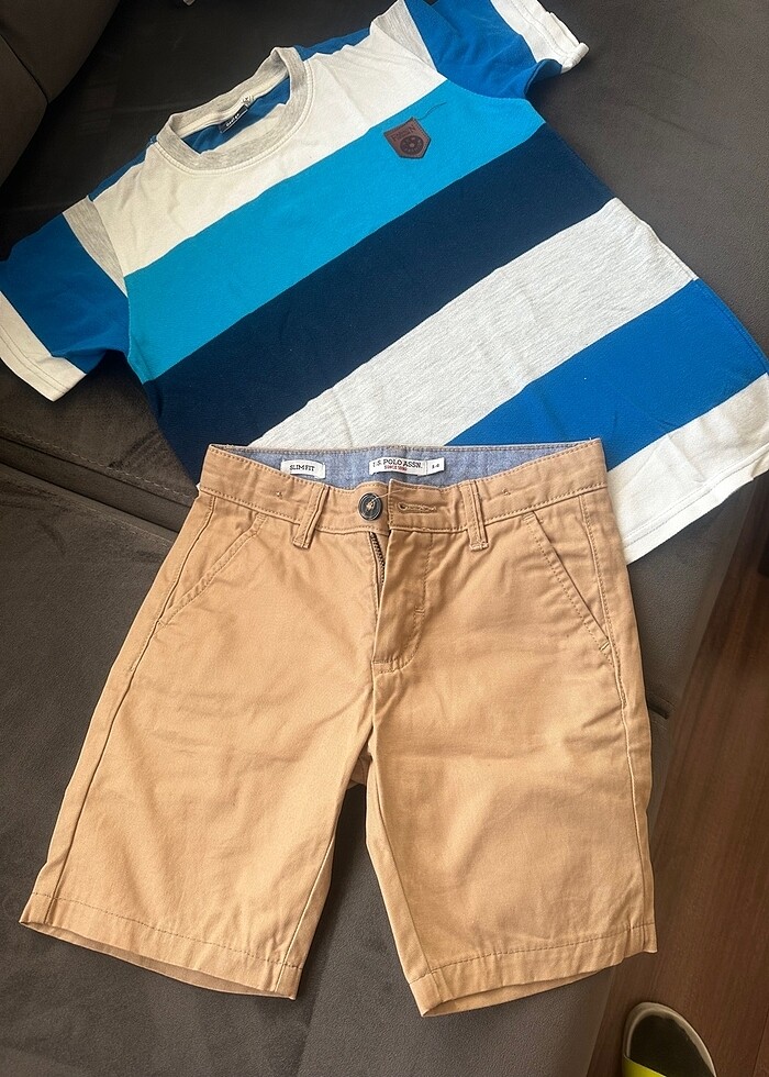 Şort kanvas pantolon şort - Görsel 3