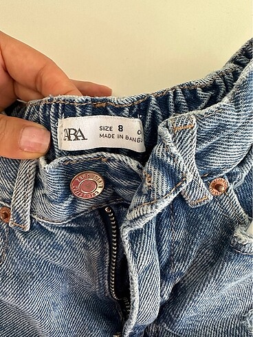 8 Yaş Beden Zara şort