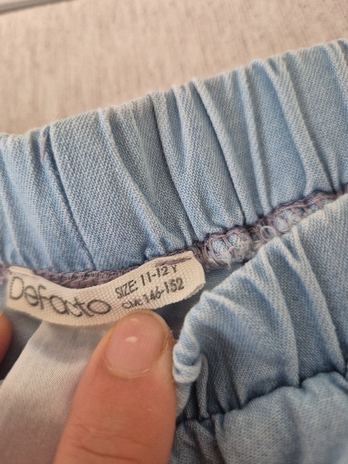 Gri Baskılı Uzun kız çocuk Tişörtü - Görsel 5