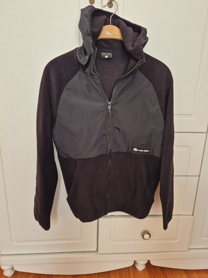 Gri Erkek Fermuarlı Yüksek Yaka Sweatshirt - Görsel 3