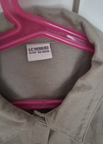 Su yeşili kız çocuk ceket - Görsel 2