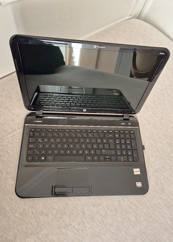 Siyah HP Dizüstü Bilgisayar - Görsel 2