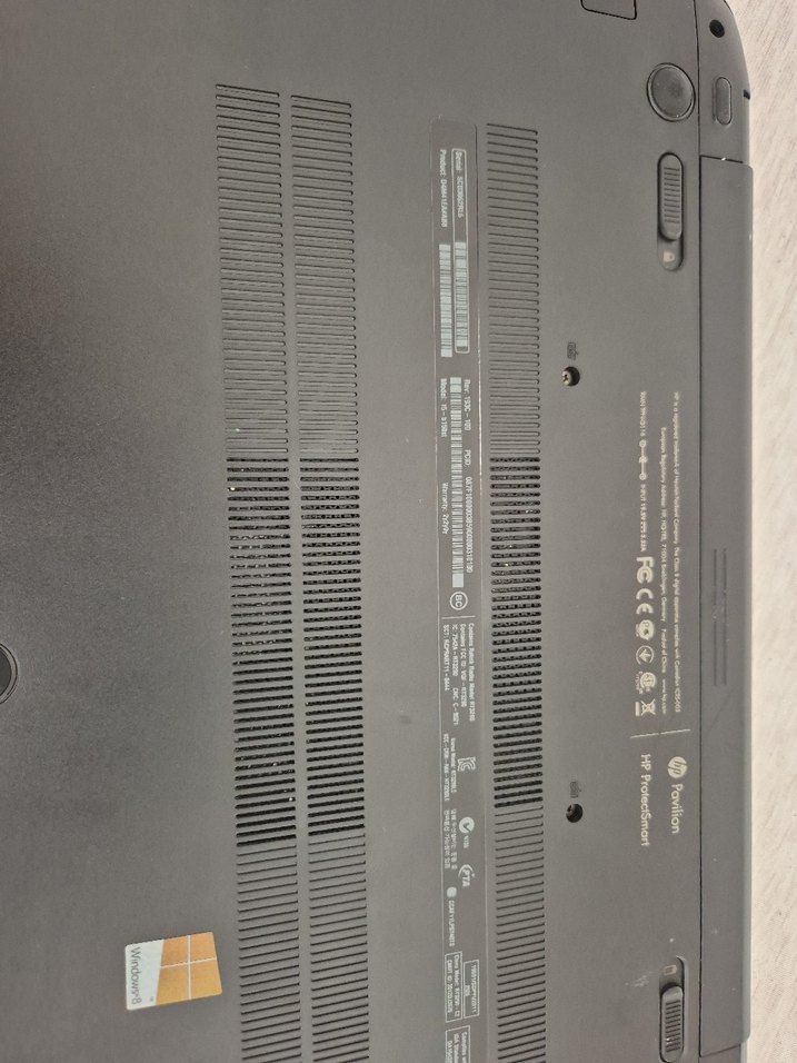 Siyah HP Dizüstü Bilgisayar - Görsel 5