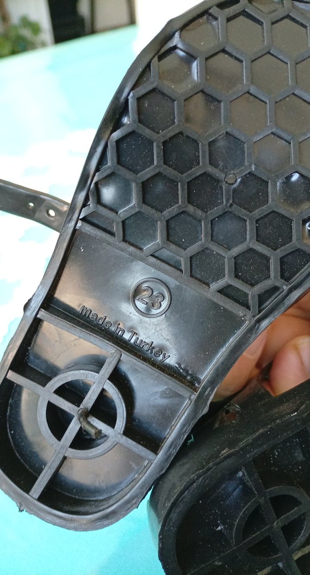 Mavi Baskılı Tokalı Erkek Çocuk Terlik - Görsel 2