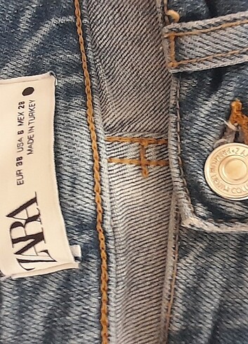 38 Beden Zara Kot Pantolon