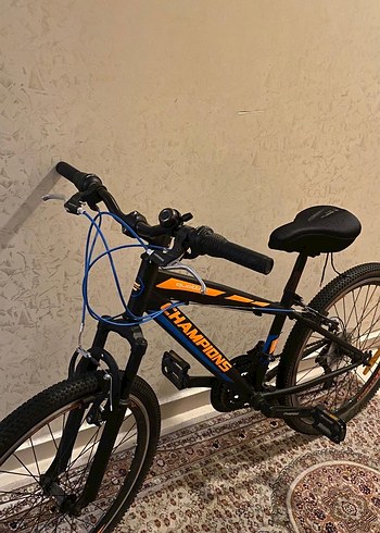 Champions Quattro Dağ Bisikleti Çok Temiz Turuncu Siyah Şampiyon - Görsel 6