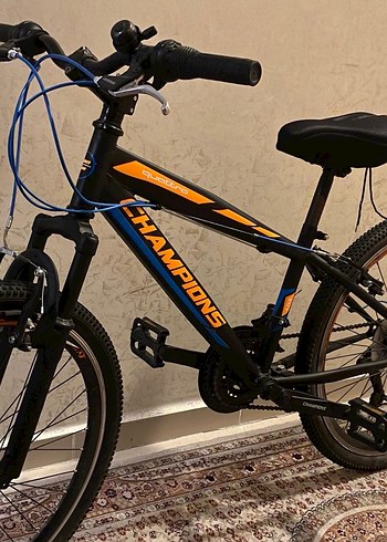 Champions Quattro Dağ Bisikleti Çok Temiz Turuncu Siyah Şampiyon - Görsel 3