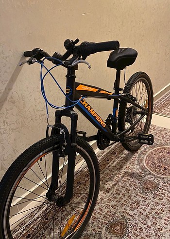 Champions Quattro Dağ Bisikleti Çok Temiz Turuncu Siyah Şampiyon - Görsel 5