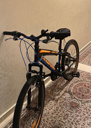 Champions Quattro Dağ Bisikleti Çok Temiz Turuncu Siyah Şampiyon - Görsel 2