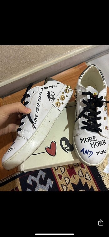 40 Beden Bambi günlük ayakkabı