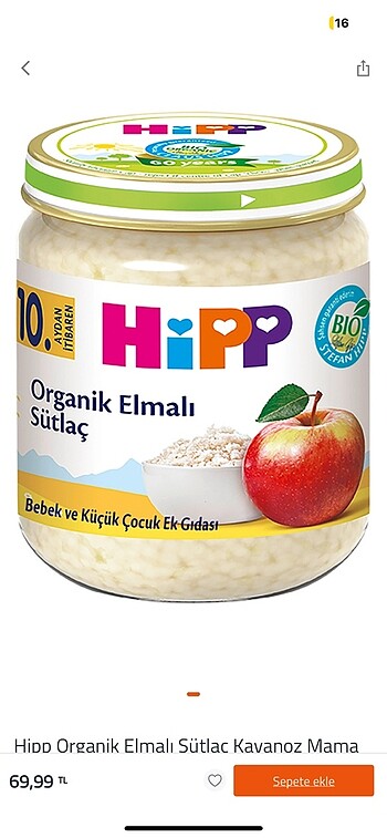 Hipp bebek