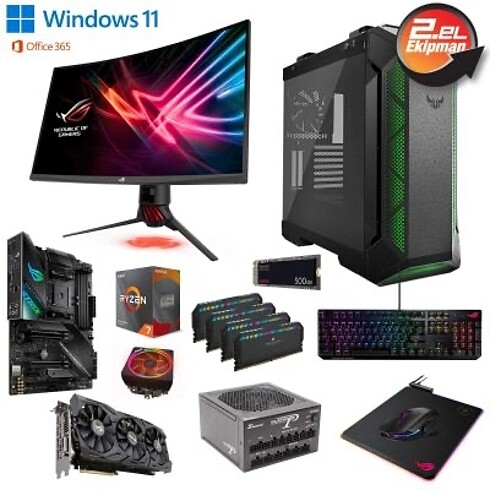 Asus ROG Masaüstü Oyuncu Bilgisayarı